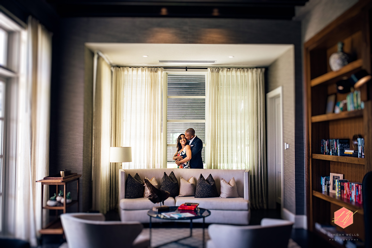 art inspired Bahamas engagement session,
